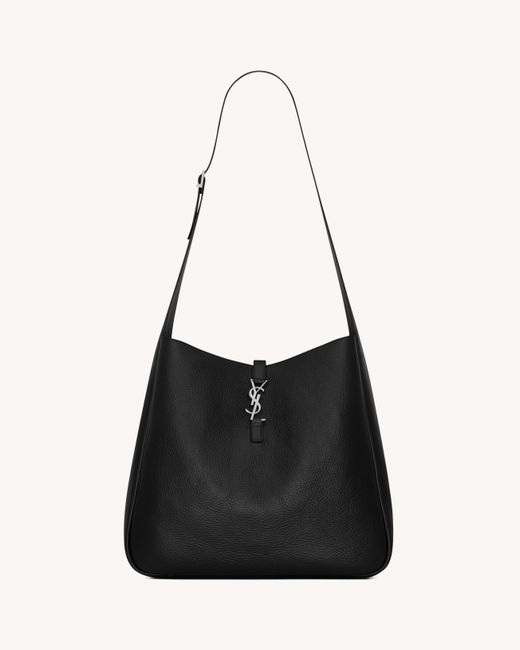 Saint Laurent Black Le 5 À 7 Maxi Hobo for men