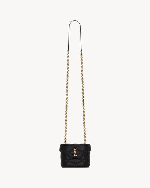 Box Bag Micro June di Saint Laurent in Black