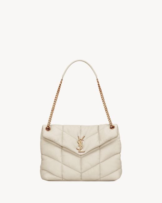 Saint Laurent Natural Puffer Medium