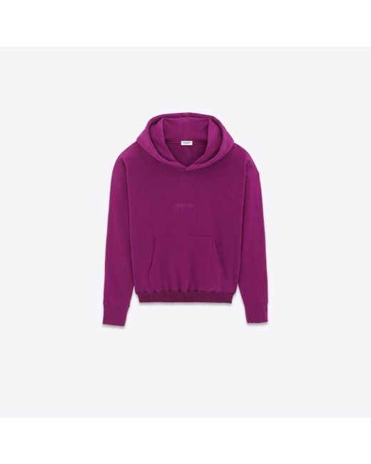 Saint Laurent Aint aurent hoodie vioett in Purple für Herren