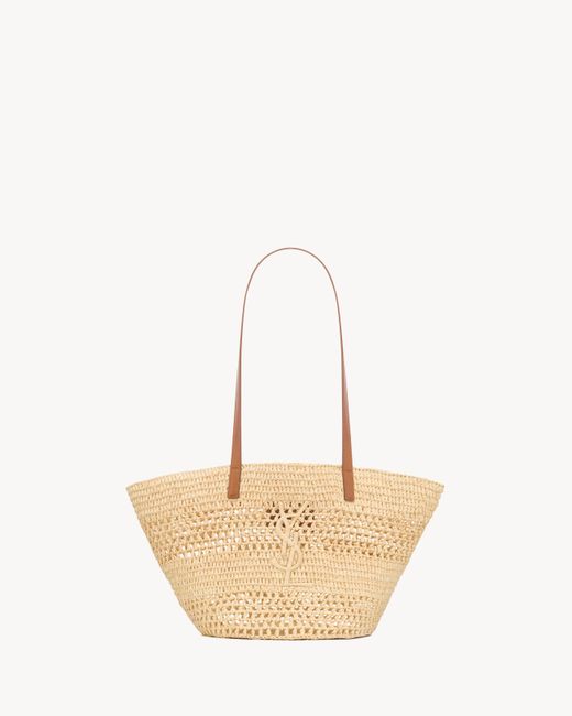 Saint Laurent Natural Panier Small