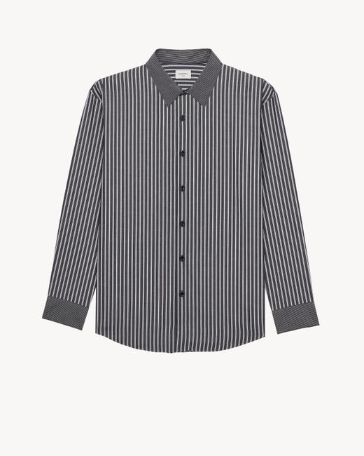 Saint Laurent Gray Winchester Shirt for men