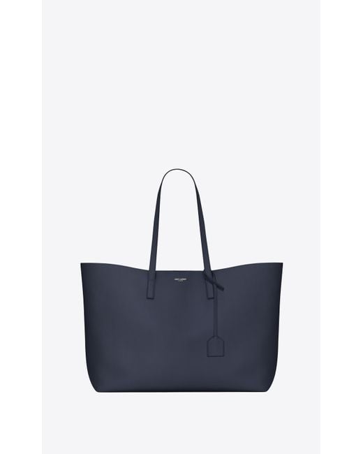 saint laurent large leather tote