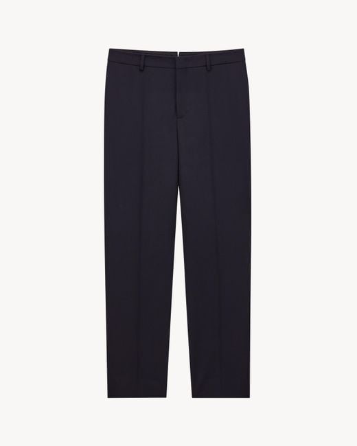 Saint Laurent Blue Slim-Fit Pants for men