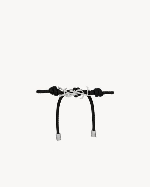 Saint Laurent Multicolor Ysl Bracelet for men