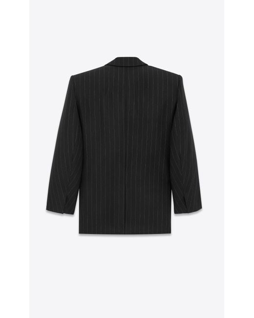 Saint Laurent Black Oversized Jacket for men