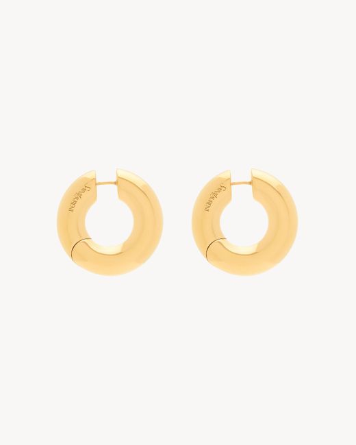 【Saint Laurent】フープイヤリング（メタル） 三越伊勢丹 | SAINT LAURENT/サンローラン_women通販 | フープ