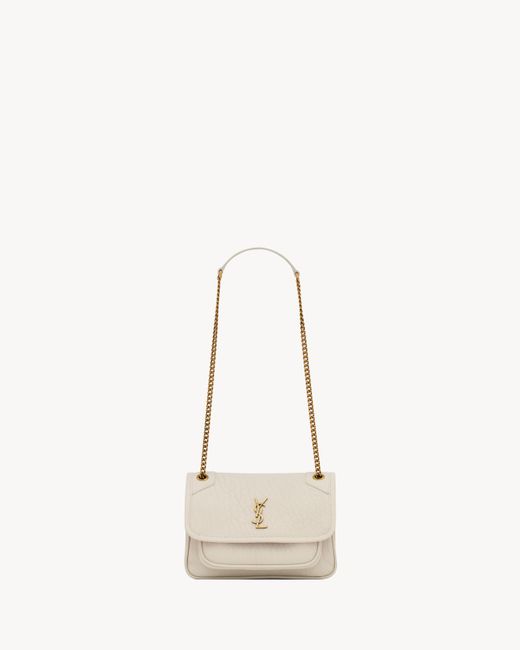 Saint Laurent Saint Laone Sizerent ニキ ミニ（グレインラムスキン） Natural