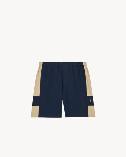 Saint Laurent Blue Shorts
