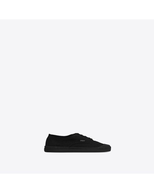 Saint Laurent Wes sneaker aus canvas schwarz in Black für Herren