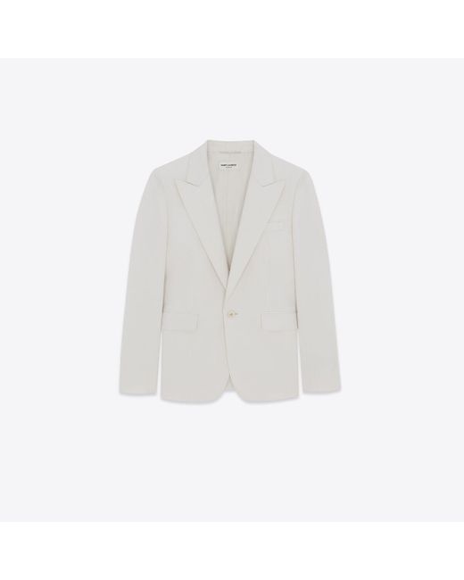 Saint Laurent White Jacket for men