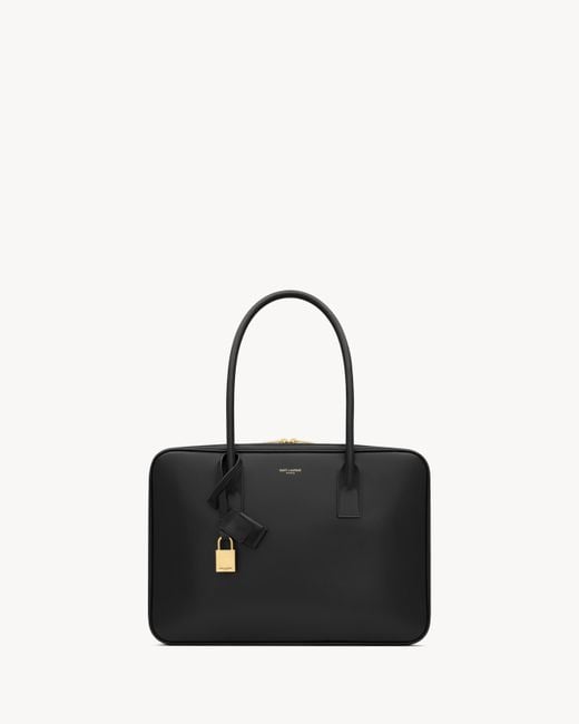 Saint Laurent Black Sac De Jour Bauletto Bag