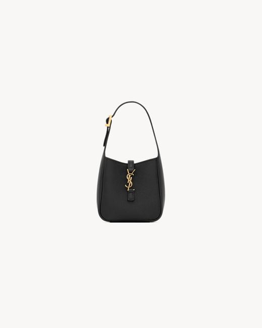Saint Laurent White Le 5 À 7 Supple Micro