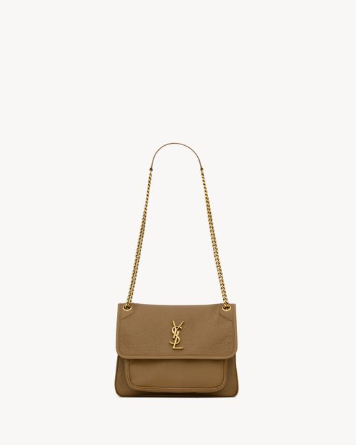 Saint Laurent Saint Laone Sizerent ニキ ベビー（グレインラムスキン） Brown
