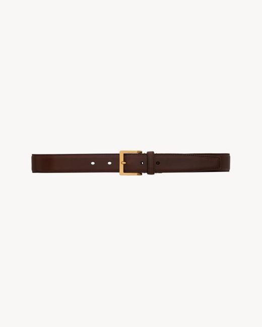 Saint Laurent Natural Vadim Belt