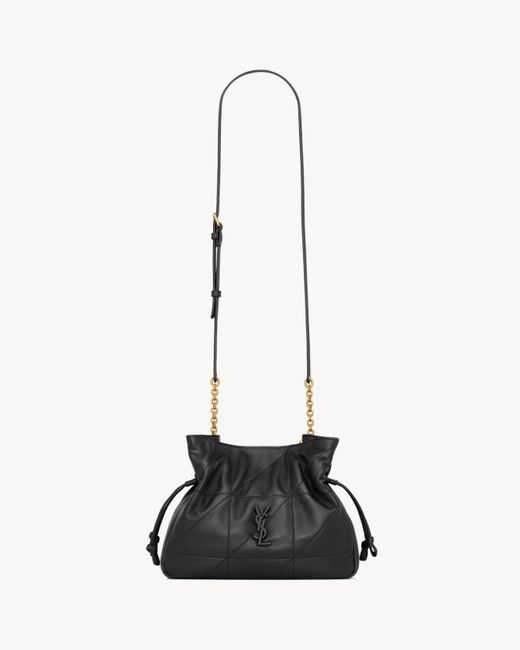 Saint Laurent White Jamie Shoulder Pouch