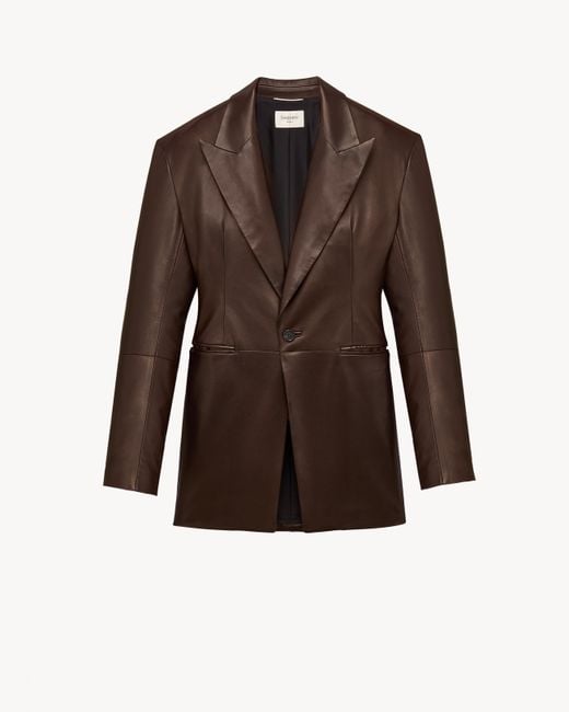 Saint Laurent Brown Jacket for men