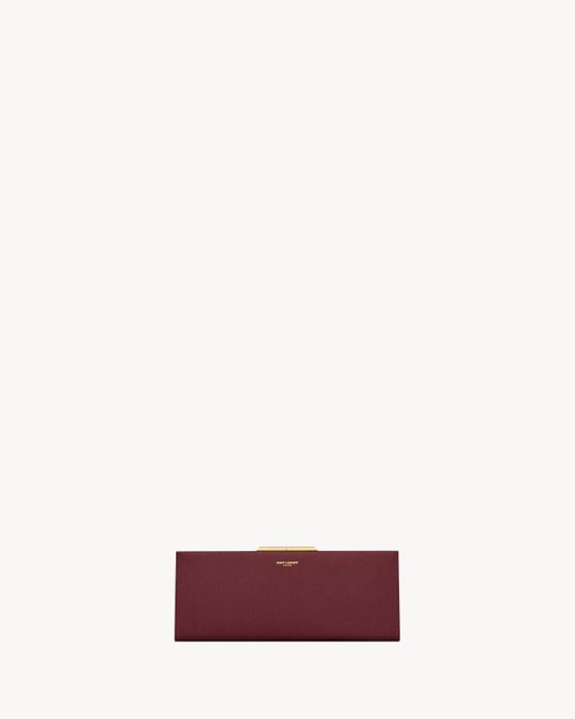 Saint Laurent Red Midnight Small Clutch