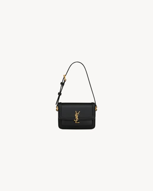Borsa Solferino Micro di Saint Laurent in White