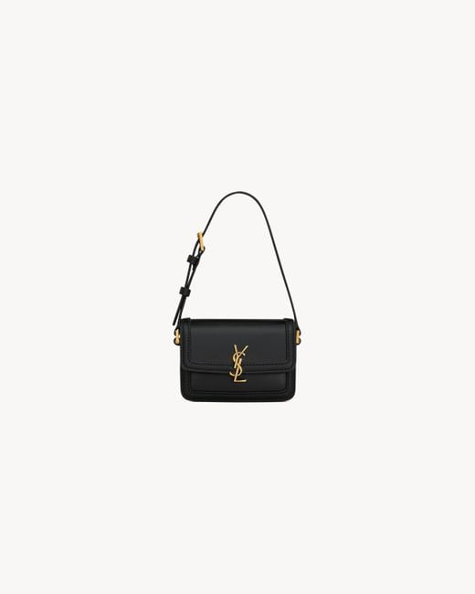 Borsa Solferino Micro di Saint Laurent in White