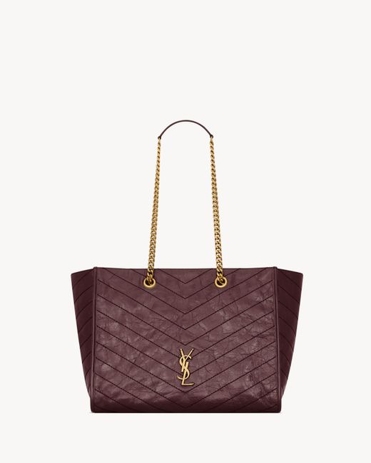 Saint Laurent Purple Niki Shopping
