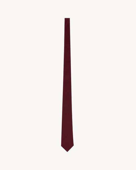Saint Laurent White Tie for men