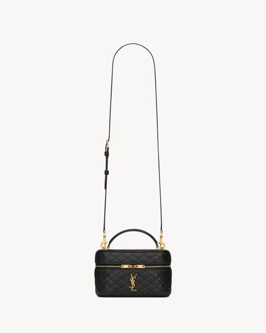 Saint Laurent Saint Laone Sizerent ギャビー ヴァニティバッグ（ラムスキン） White