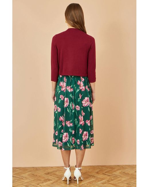 Yumi' Red Knitted Bolero
