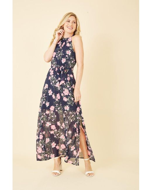 Mela london printed maxi dress best sale