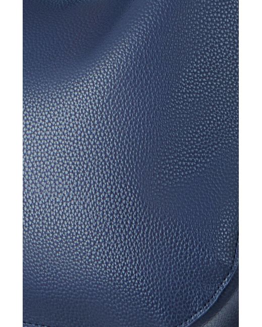 Yumi' Blue Shoulder Bag With Detachable Inside Purse
