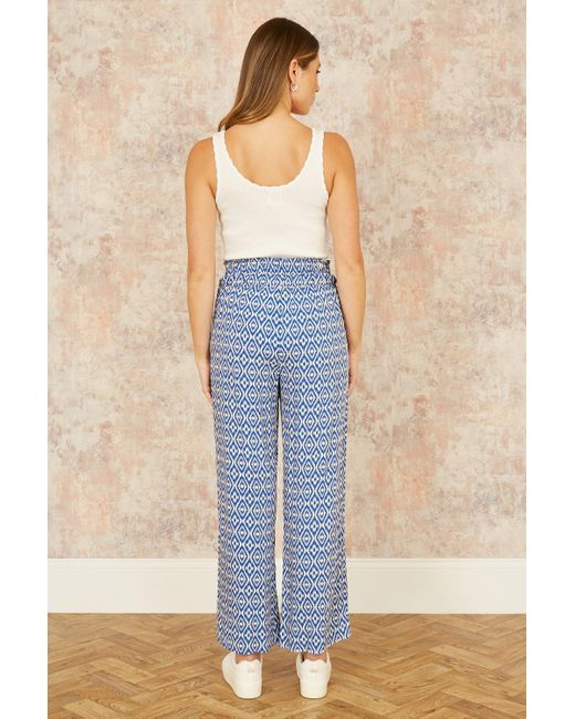 Yumi' Blue Fine Knit Vest Top