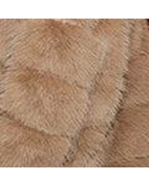 Yumi' Blue Luxe Faur Fur Coat