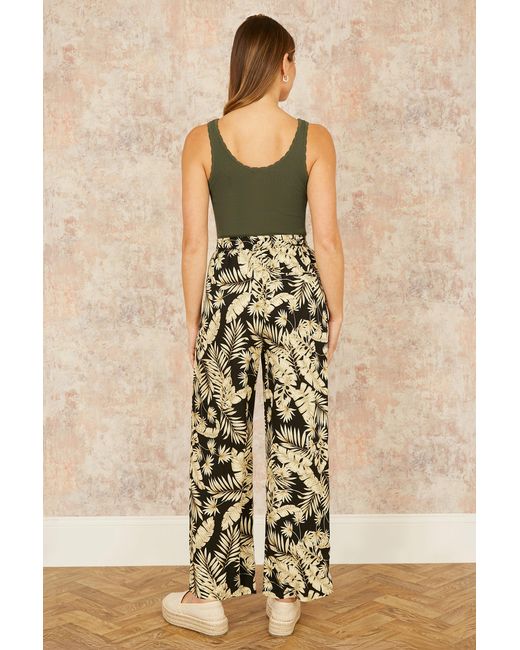Yumi' Green Fine Knit Vest Top