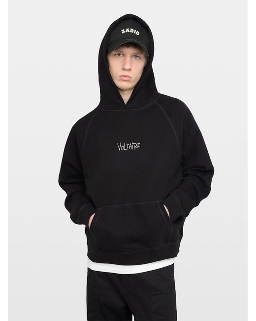 Zadig & Voltaire Black Sweatshirt Georgio for men