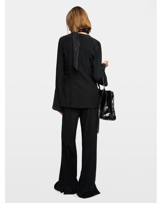 Zadig & Voltaire Black Turi Blouse