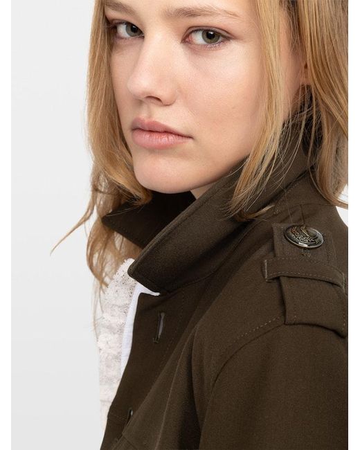 Zadig & Voltaire Green Veraman Blazer