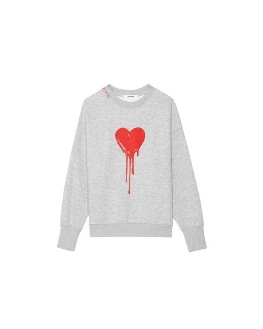 Zadig & Voltaire White Oscar Sweatshirt