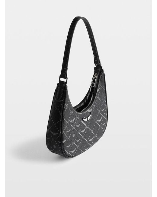 Zadig & Voltaire Black Z Night Out Monogram Bag