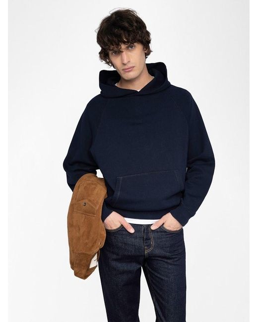 Zadig & Voltaire Blue Georgio Sweatshirt for men