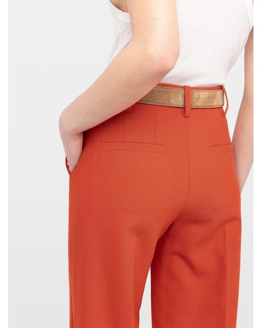 Zadig & Voltaire Orange Trousers Panol