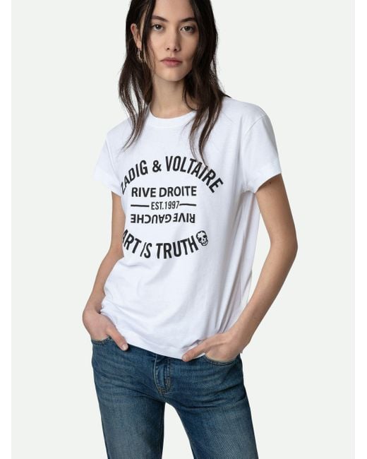 T-shirts Zadig & Voltaire de color White