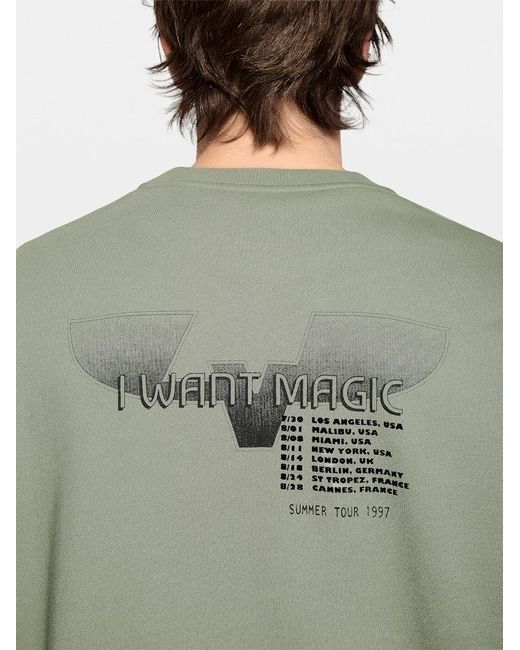 Zadig & Voltaire Green Aime Sweatshirt for men