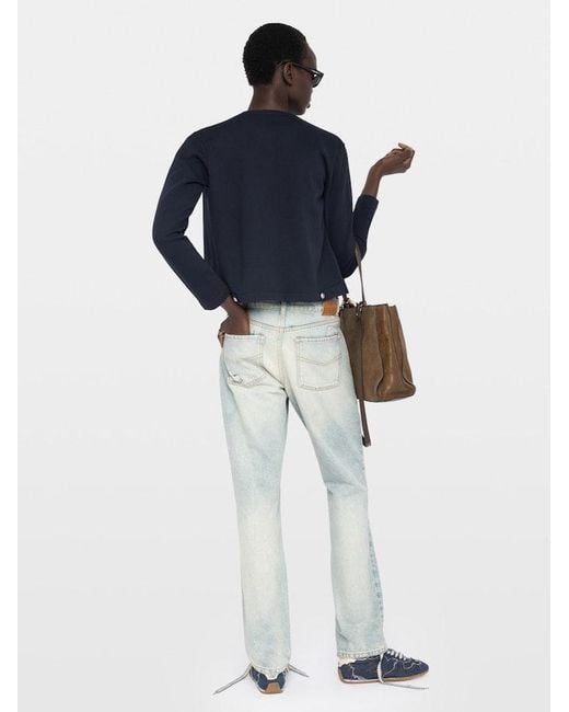 Zadig & Voltaire Blue Cama Sweatshirt