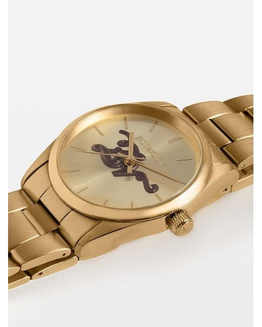 Zadig & Voltaire Metallic Zadig Wings Watch