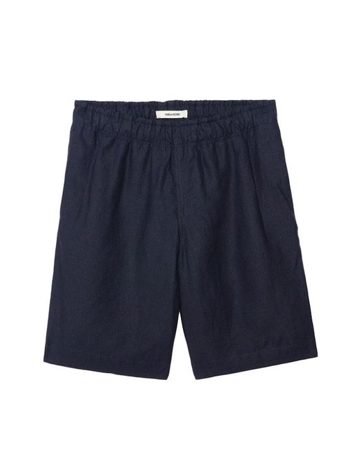 Short Pixie 100% Lino Zadig & Voltaire de hombre de color Blue