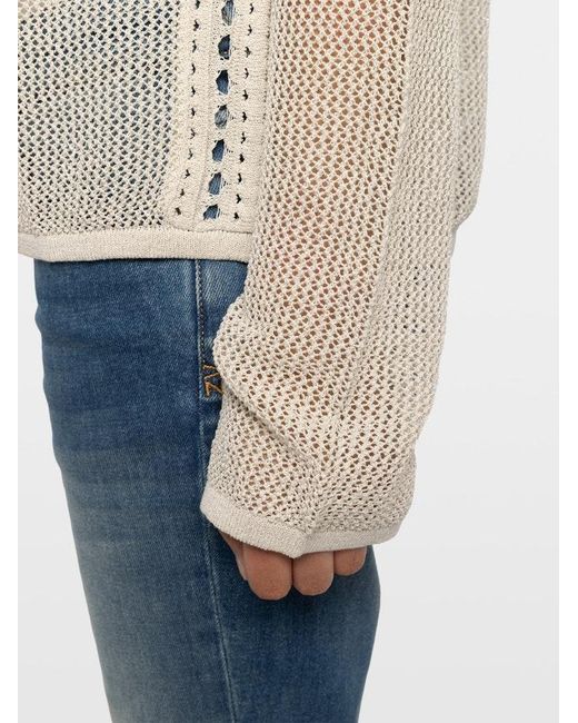 Zadig & Voltaire White Mandala Jumper