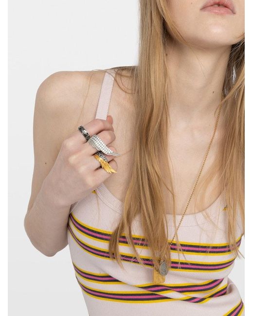 Zadig & Voltaire Pink Albao Tank Top