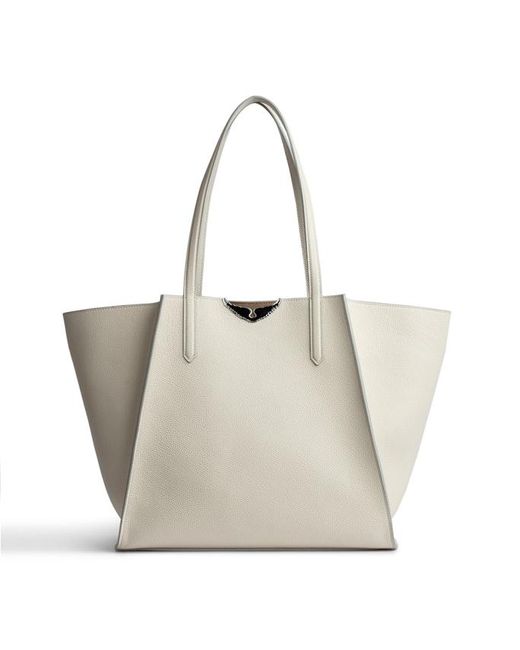 Bolso Le Borderline Zadig & Voltaire de color Gray