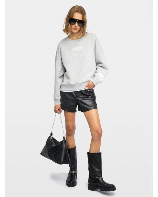 Zadig & Voltaire White Mira Sweatshirt