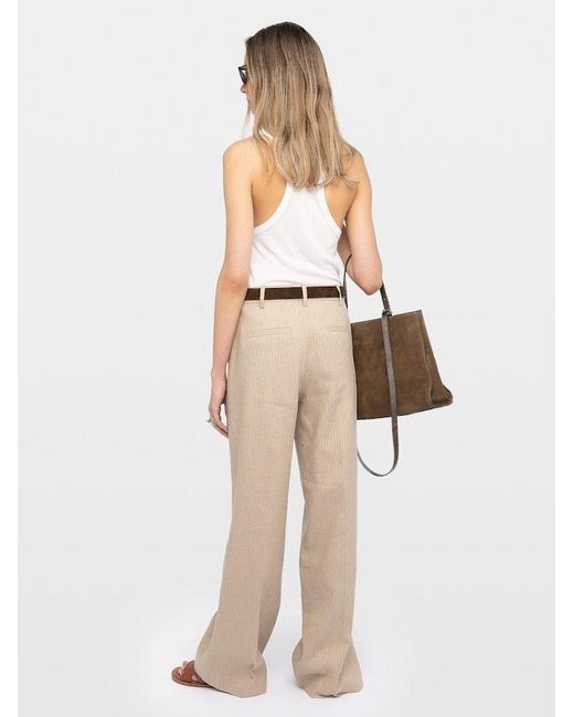 Zadig & Voltaire Natural Trousers Panol
